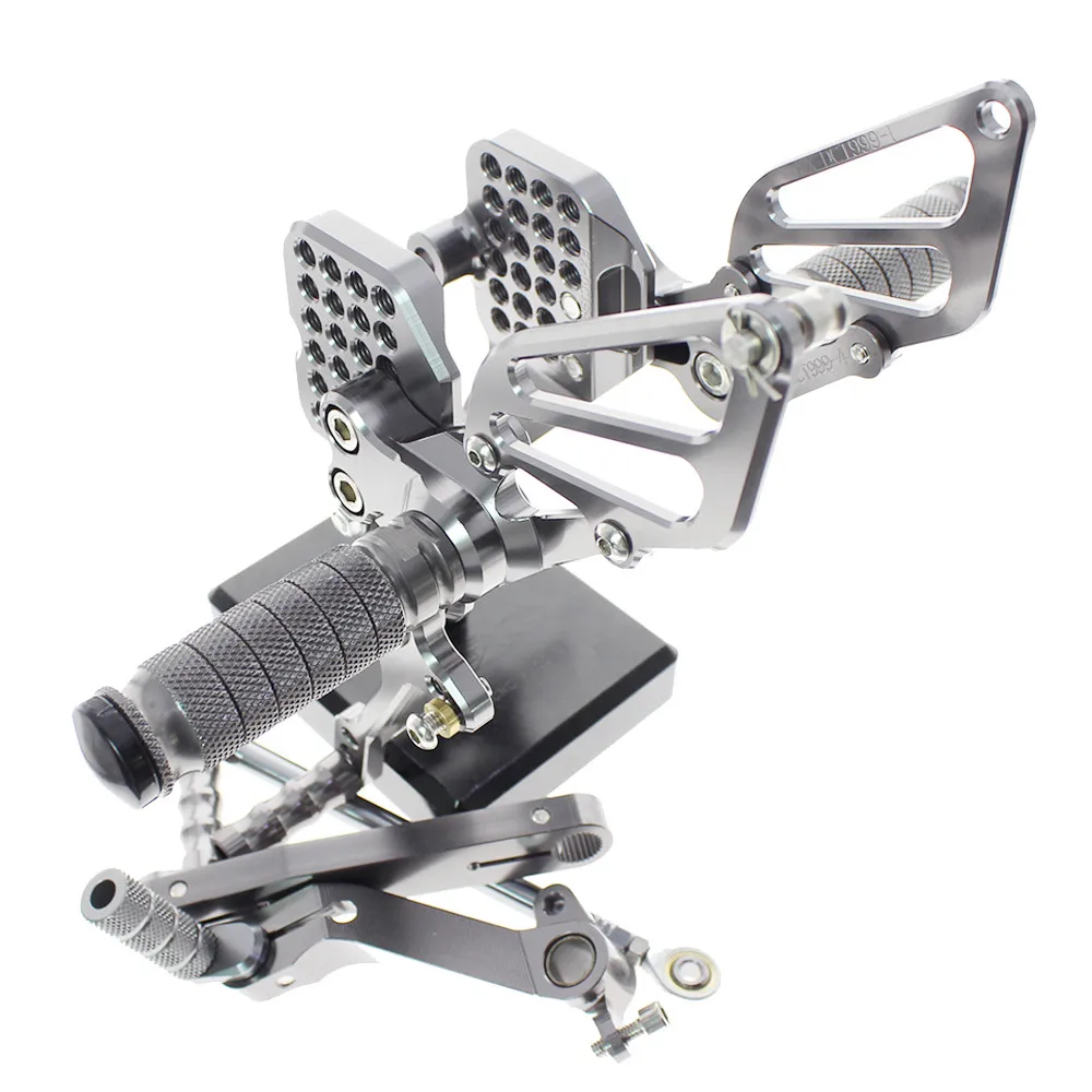 MFS мотоцикл Rearset CNC Регулируемые подножки аксессуары для Ducati 749 999 черные