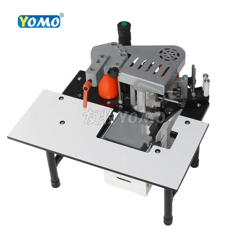 MY50 деревообрабатывающий портативный Кромкооблицовочный станок дерево ПВХ