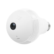 Панорамная видеокамера с углом обзора 360 градусов, Wifi, IP светильник, лампа, камера наблюдения, CCTV, датчик движения, ночное видение, 960 P, для iPhone, Android