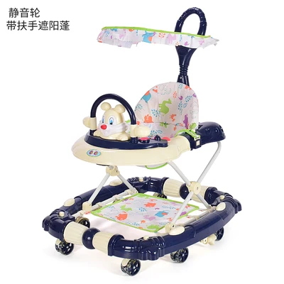 8 wheel baby walker