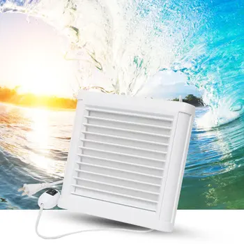 

AirGTC Waterproof Mute Bathroom Extractor Exhaust Fan Ventilating Strong Fan for Kitchen Toilet Window Ventilation Fans 6 Inch