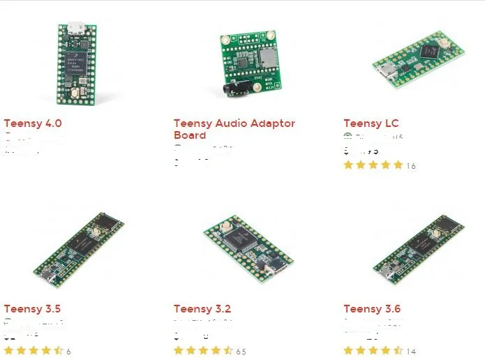 

Teensy 4.0 TEENSY4.0 Teensy3.2 Teensy 3.5 3.6 2.0 Audio Adaptor Teensy LC Teensy++ 2.0 Prop Shield LC Feather