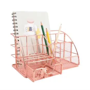 

Newest high quality Desktop Storage Rack Multi-functional Document Letter Stationery Holder Desk Organizers Office Supplies