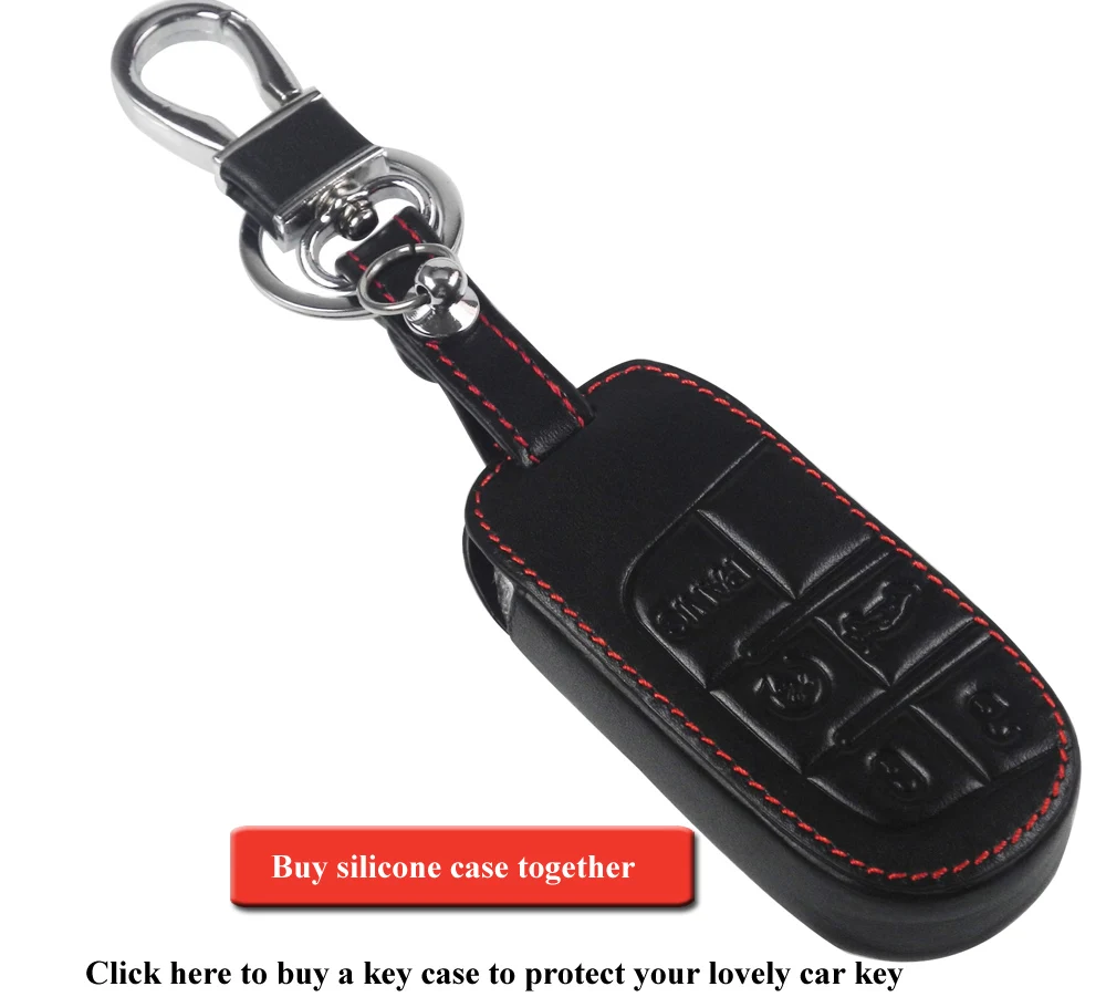 10 pz auto Smart portachiavi Shell per Jeep Grand Cherokee Dodge Ram 1500 viaggio caricabatterie Dart Challenger Durango Chrysler 300 - H4ed501d03d144948ae83e1a1eb15ed763