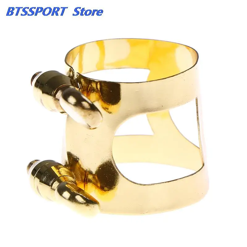 Clarinet Accessories Mouthpiece Clarinet Ligature Clip Fastener for Clarinet Parts Metal Gold & Silver Color Stainless steel Mouthpiece Protection