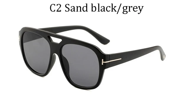 reader sunglasses TOM ford oversized sunglasses women men  black shades sexy gradient sunglasses  luxury  brand decoration UV400 big black sunglasses
