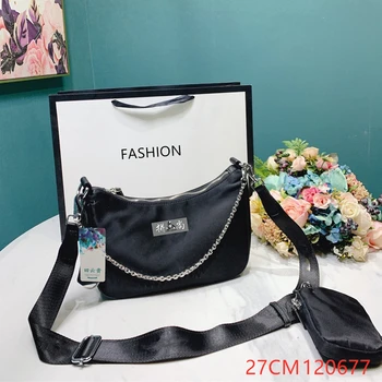 

2020 New Luxury Design Ladies Messenger Bag Handbag Shoulder Bag Bolsos Mujer Bolsa Feminina Women Bag High Quality Nylon Bag