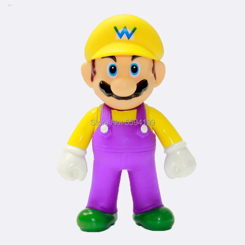 13cm Mario Bros Luigi Yoshi Koopa Yoshi Mario Maker Odyssey Mushroom Toadette DONKEY KONG PVC Action Figures Toys Model Dolls