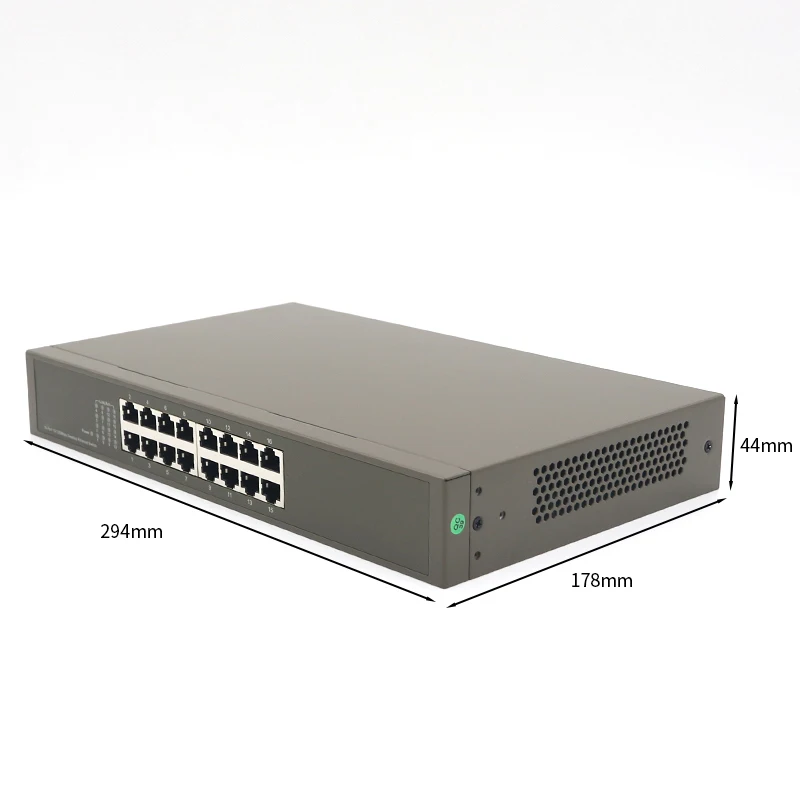 ФУР GLF1016D 16 Порты и разъёмы 10/100 м 3 2 Гбит/с Auto MDI/MDI X половина/полный DuplexFast Enternet