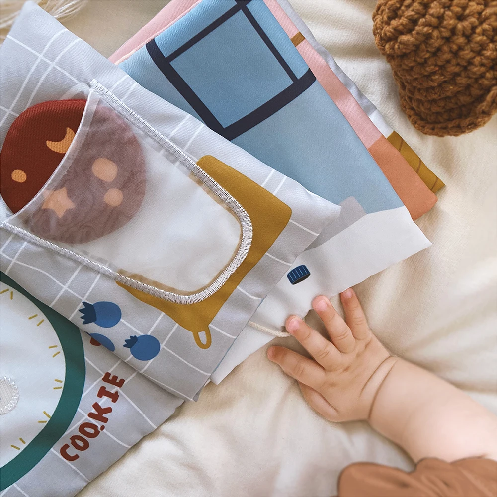 Educativos para Crianças Beiens Bebê Livro Macio Silencioso Crianças Brinquedos Aprendizagem Infantil Inteligência Desenvolvimento Chocalho 3d 9 Computers & Electronics
