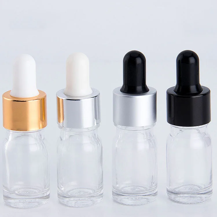 

1/2oz Empty Clear Glass Dropper Bottles 1oz Transparent Oil Glass Piepette Dropper Container 5ml 10ml 15ml 20ml 30ml 50ml 100ml