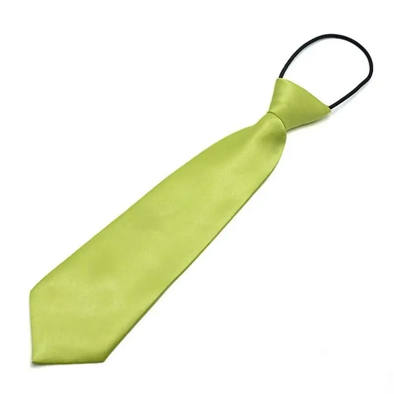 Атласный эластичный галстук для мальчиков; Детская школьная форма; свадебные аксессуары
