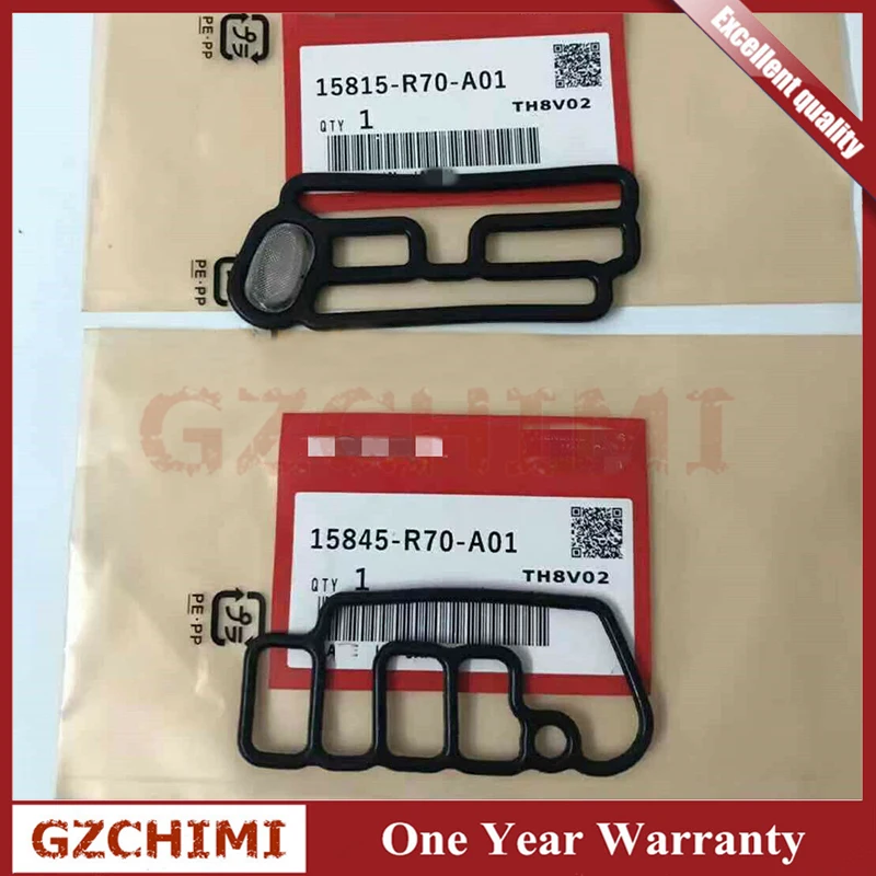 VTEC Gasket 2pcs For Honda 15815R70A01 15845R70A01 Solenoid VTEC Gaskets Set Cylinder Head