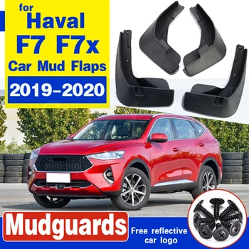 

For Haval F7 F7X 2019 2020 Car Fender Avoid Mud Splash Front Rear Mudguard Cover Guards Exterior Protection Accessories