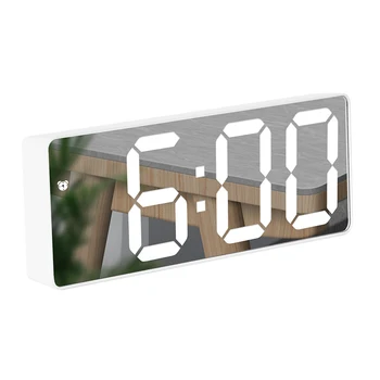 

Decor Alarm Clock Multi functional Plastic LED Night Light Thermometer