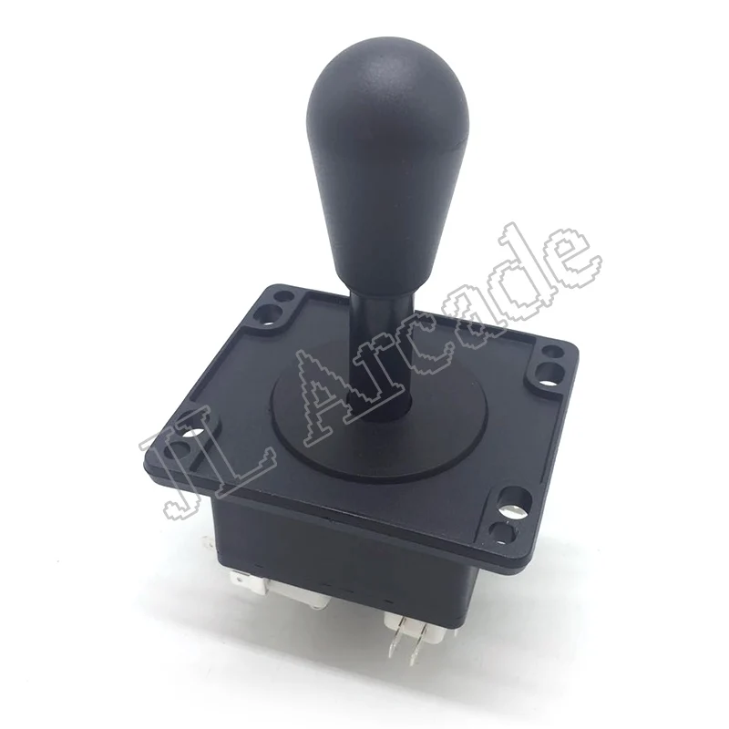 American Happ Style Arcade Joystick Precision 8 Way Competition Switchable Stick Elliptical Black Handle White Microswitches | Спорт и