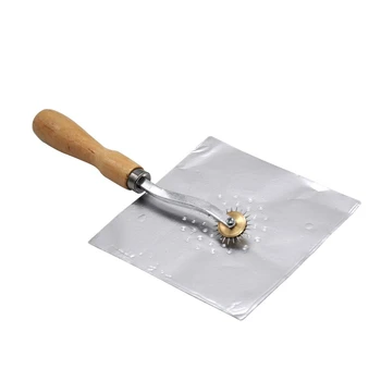 

Manual Wheel Aluminum Foil Punch All Steel Teeth Scribing Wheel Cloth Pressing Wheel Crimping Wheel Hookah Accessories