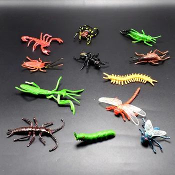 

12-Model Spider Centipede Mantis Crawling Insect Animal Prank Trick Trick Toy