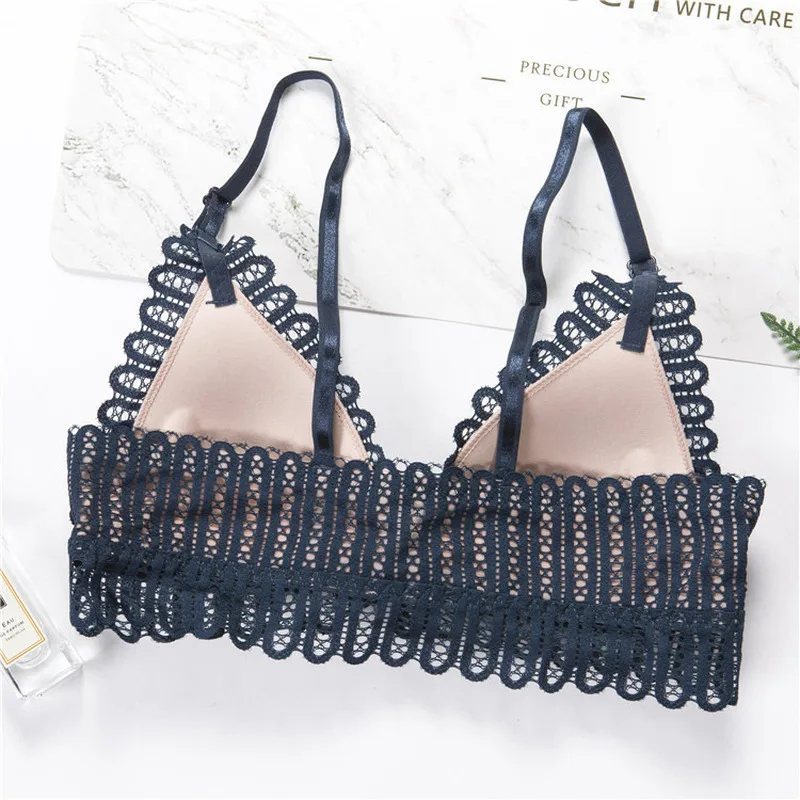 Сексуальный кружевной бюстгальтер отжимать Bralette бюстгальтеры для женщин спереди застежка бюстгальтер без косточек дышащий без спинки женское нижнее белье бюстгальтеры Новинка