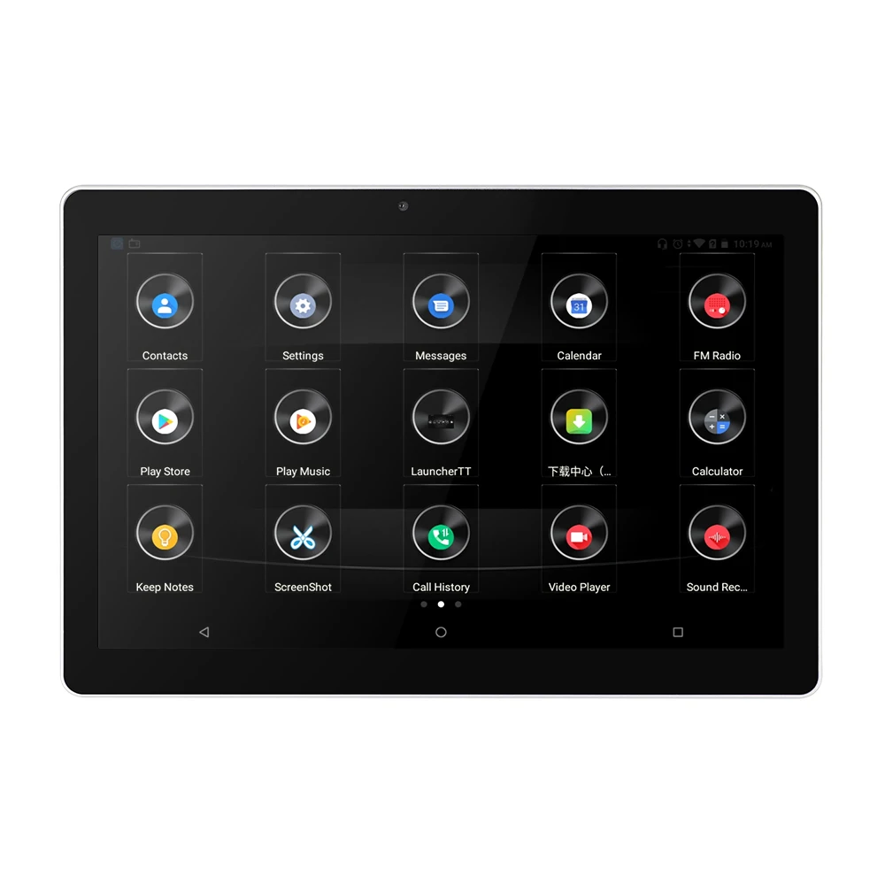  10.1 Inch Android Car Headrest Monitor HD 1080P Video Touch Screen WIFI/Bluetooth/USB/SD/HDMI/FM MP