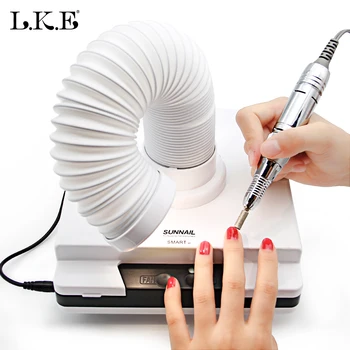 

LKE Powerful Manicure Vacuum Cleaner Home Nail Dust Collector With Fan Art salon Manicure Equipment For Nail Salon and Home