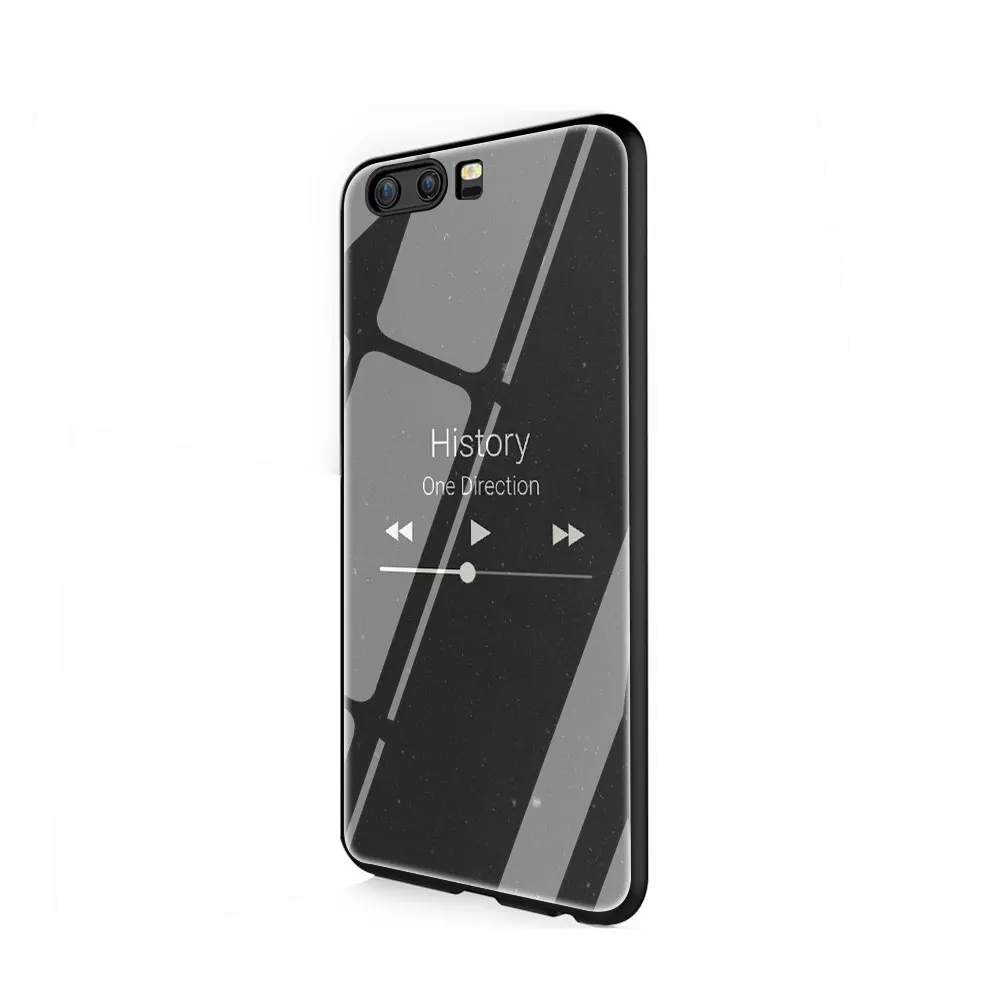 EWAU One Direction закаленное стекло чехол для телефона huawei mate P 10 20 30 Lite Pro Y9 Honor 8X 7A - Цвет: G10