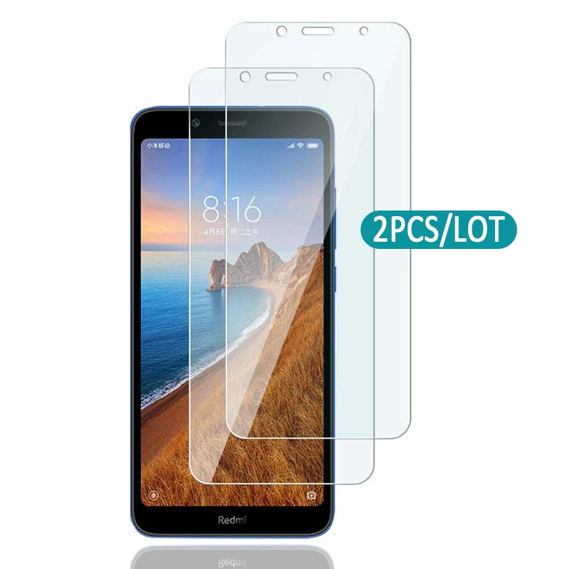 2 шт прозрачное закаленное стекло для xiaomi redmi 7a Защита экрана 7 pro защитное на |