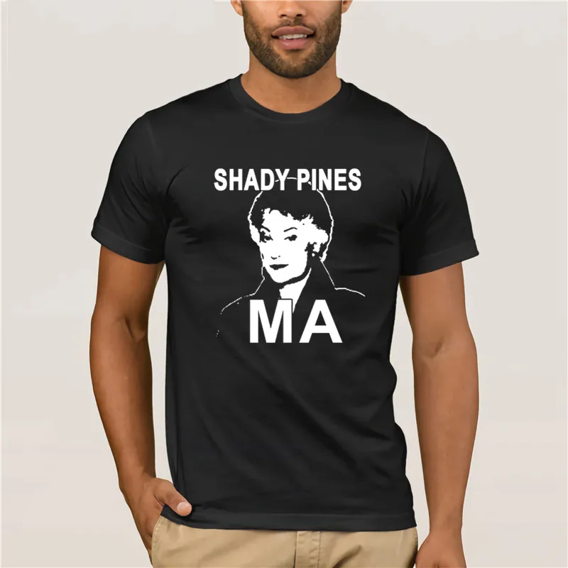 Хлопковая модная футболка 2019 летняя уличная с коротким рукавом Shady Pines ver2 |