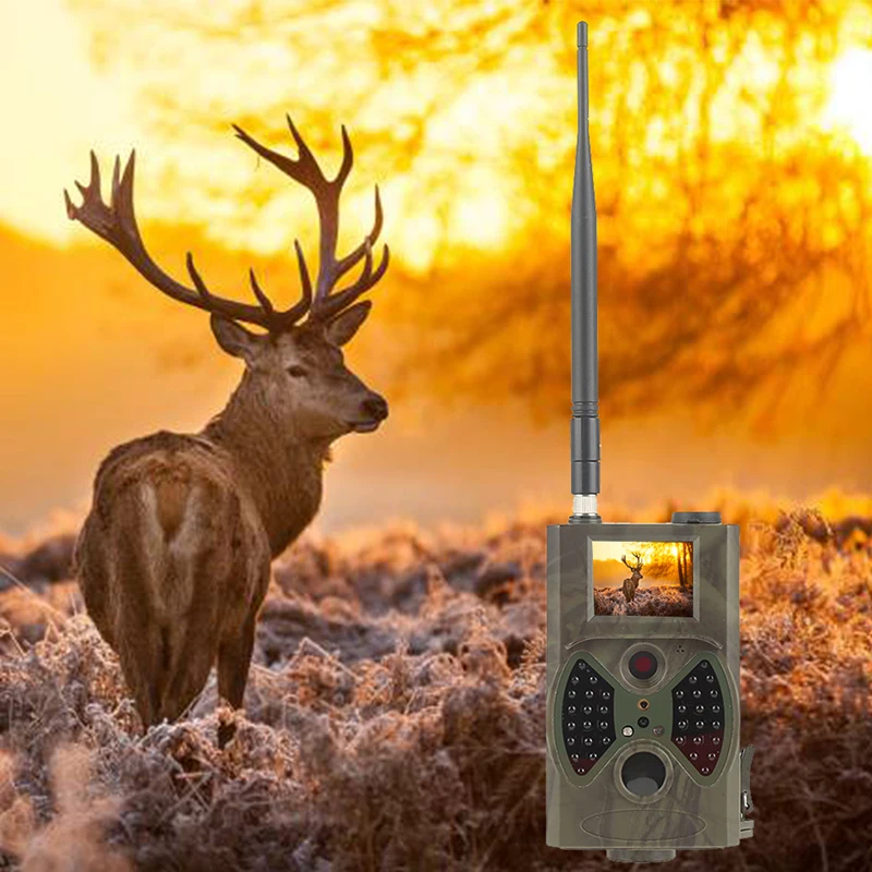 Trail CameraHC-350M Hunting Camera MMS Photo Trap 16MP 1080P Motion Detection GSM MMS Wireless Camera 0.5s Trigger Night Vision