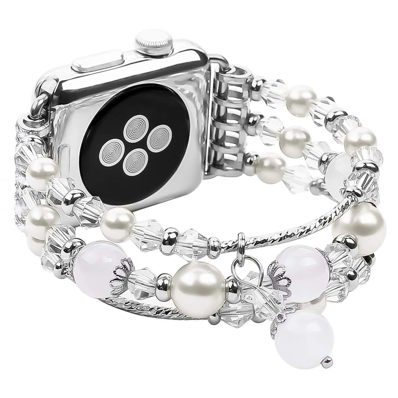 Агат часы ремешок для Apple Watch 1 2 3 4 ремешок женские модные наручные браслет для IWatch 38 мм 40 мм ремешок для часов