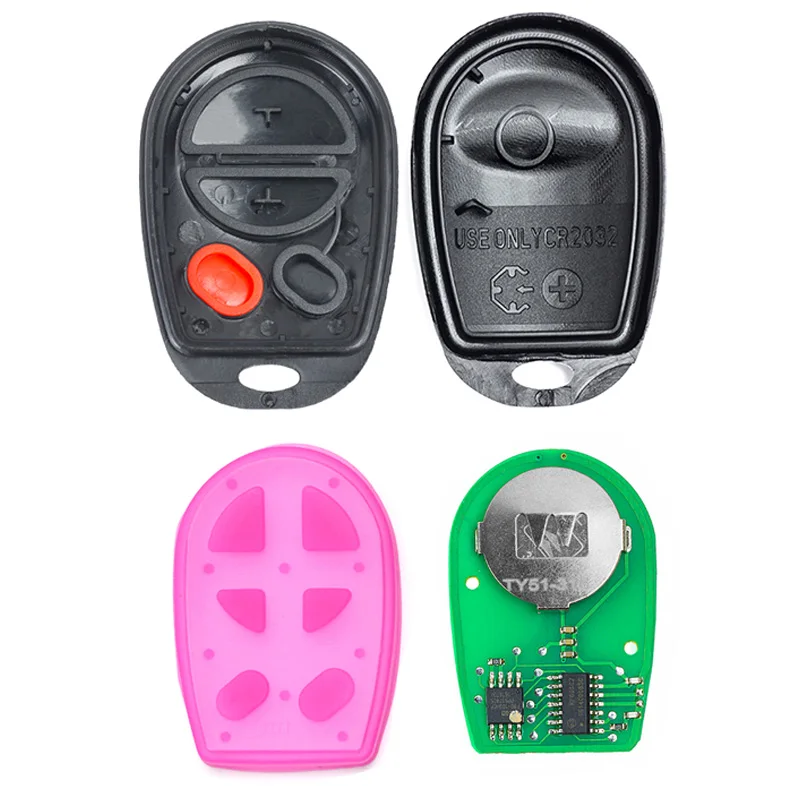 KEYECU-433MHz-P-N-89742-06030-Replacement-4-Button-Remote-Car-Key-Fob-for-Toyota-Camry (2)