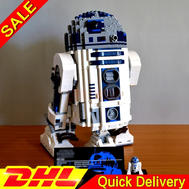 

LP 05043 Genuine Star Wars Kits The R2 Robot Set D2 Out of print Building Blocks Bricks LPings Toys Clone 10225
