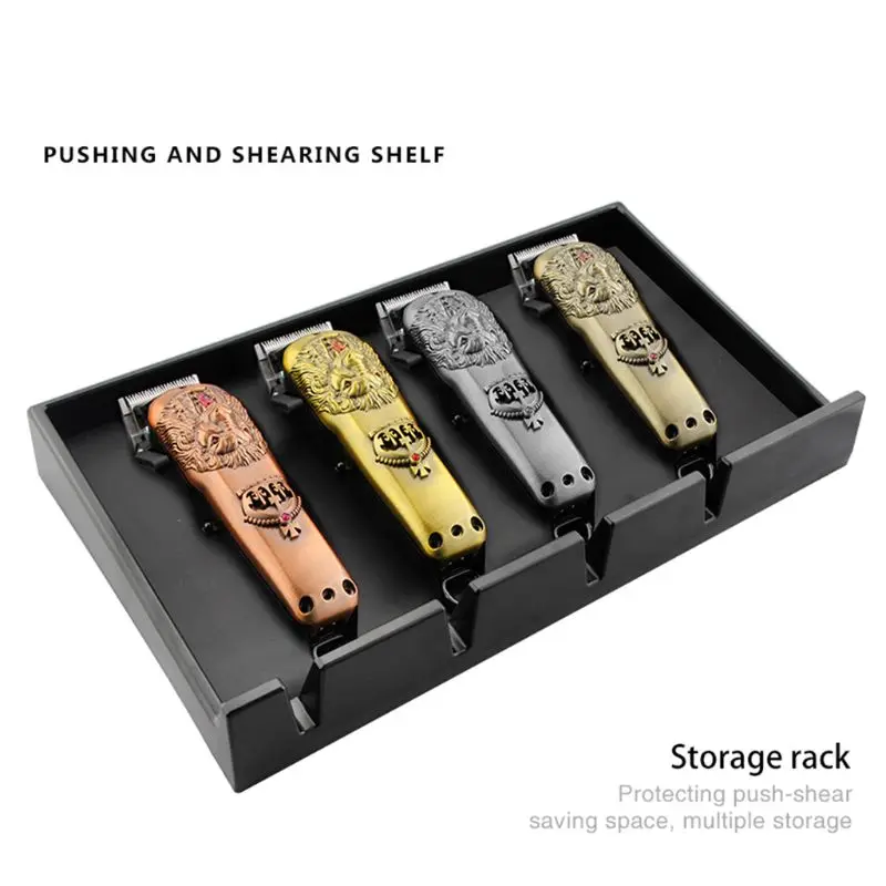  Professional Storage Box Case Shelf for Guide Comb Hair Clipper Hairstyling Tool