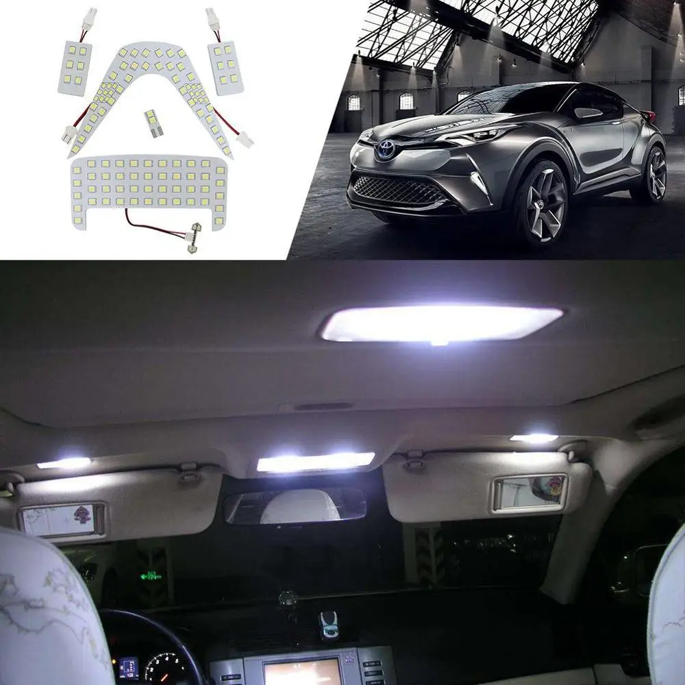 Светодиодная лампа Canbus для чтения Toyota C-HR освещение на крыше светодиодный салона C