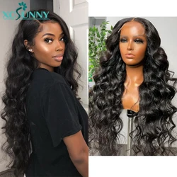 HD Transparent Lace Frontal Wig Human Hair 13x6 x3.5 Deep Body Wave Lace Front Wig Remy Brazilian Pre Plucked And Bleached Knots