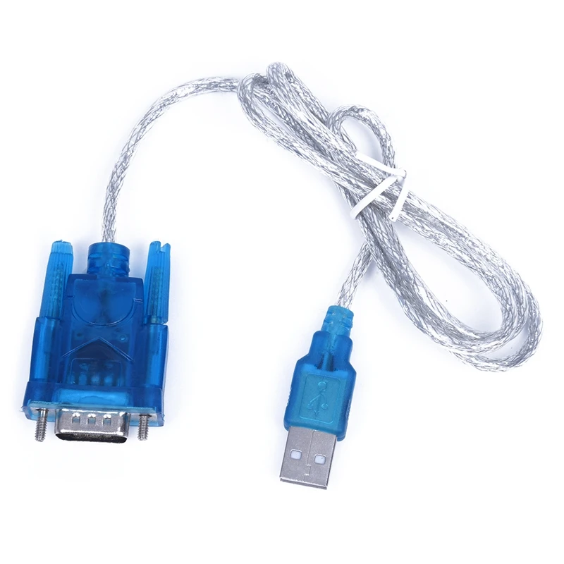 1 шт. Usb в Rs232 серийный 9 Pin Db9 Кабель адаптер конвертер и 1 шт. 4.9Ft Rj45 штекер в D-Sub Rs232 Db9 Женский адаптер плоский кабель