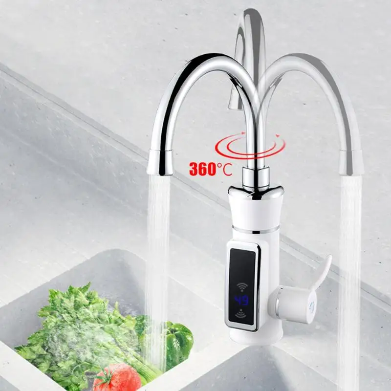 

Electric Hot Water Faucet Quick Heating Water Heater Tap Instantaneous Tap
