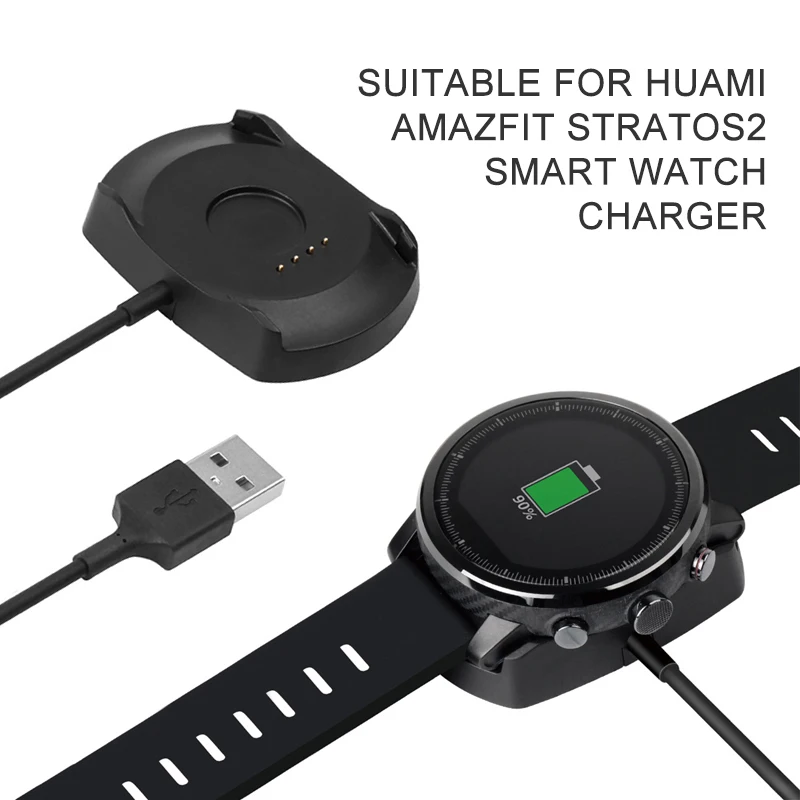 Зарядный кабель док станция для Xiaomi Huami Amazfit Stratos 2 / 2S умные часы Быстрая зарядка