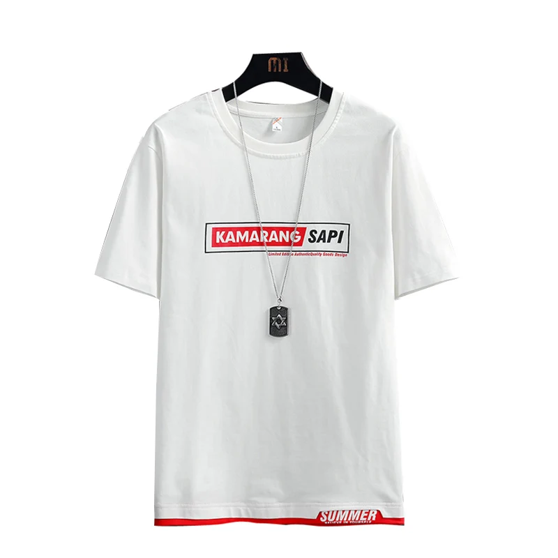 

Summer 2021 Brand T-Shirt Men Hip-Hop O-Neck Casual T-Shirt For Men Women 100% Pure Cotton Short-Sleeved t-Shirt Dropshipping