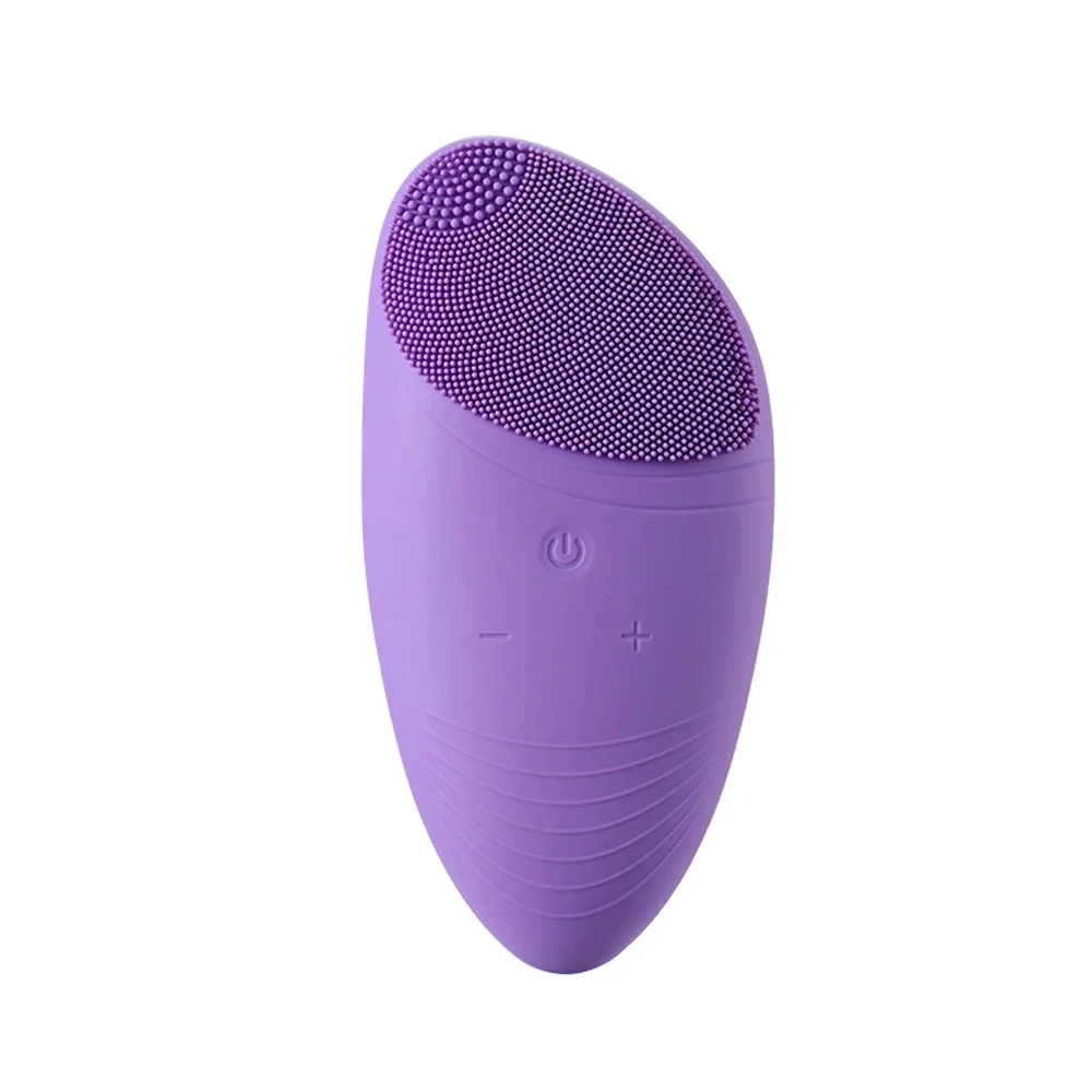 G223110A Electric Silicone Facial Cleaning Brush Face Cleaning Mini USB Rechargeable Smart Ultra Facial Cleanser Cleansing Tools - Цвет: G223110A