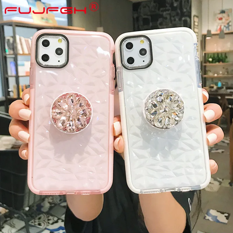 

Luxury Jelly Phone Case For iPhone 11 Pro Max X XR XS MAX 7 8 6 6S Plus 5 SE Double Colors Soft TPU Transparent Shockproof Cover