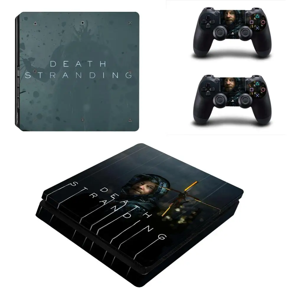 Kojima игра Death Stranding PS4 тонкая наклейка для кожи виниловая наклейка для консоли Playstation 4 и контроллеров PS4 тонкая наклейка для кожи