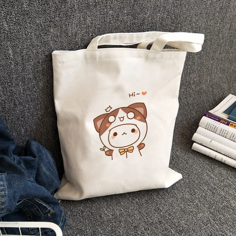 Сумка-тоут, холст, текст, сделай сам, сумочка, принт, на заказ, милая, с принтом снеговика, логотип, повседневное использование, складная сумка для покупок, многоразовая