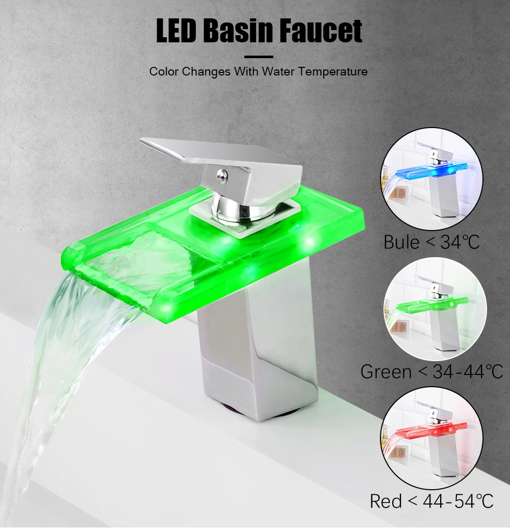 LED Waterfall Faucet Niches Store