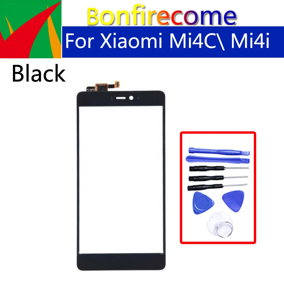 Сенсорный экран 5 0 дюйма для Xiaomi Mi4C Mi4i Mi 4C 4i сенсорная панель датчик ЖК дисплей стеклянная линза дигитайзер