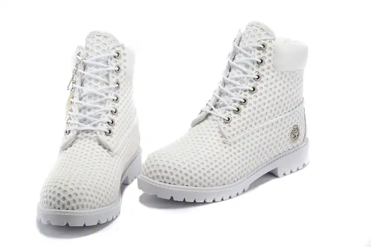 all white timberland boots mens