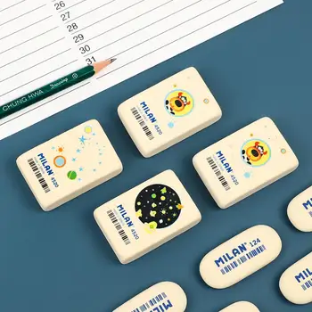 

1pcs Cute Soft Durable Professional painting Erasers Kawaii Cartoon Pattern Mini Rubber for Kids Painting supplies