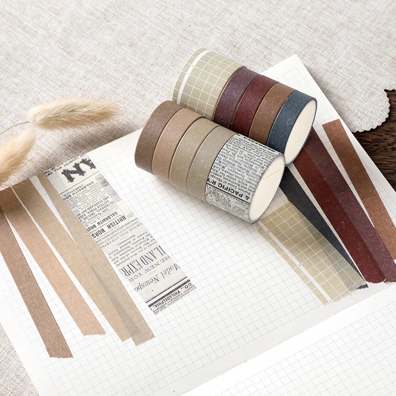 10 unids/lote Mohamm dulce serie de sueños lindo conjunto de cintas Washi cinta adhesiva suministros para diario papel de álbum de recortes estacionario