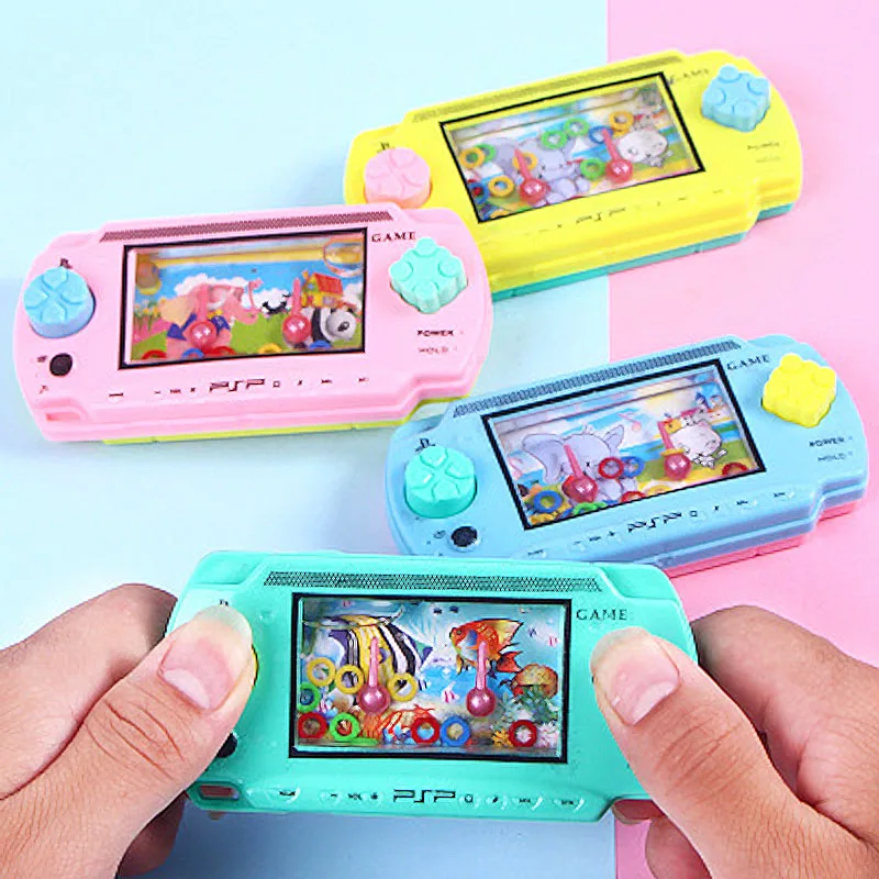 Рождественская игровая консоль для воды, игрушки, подарки, красочные руки для детей и детей