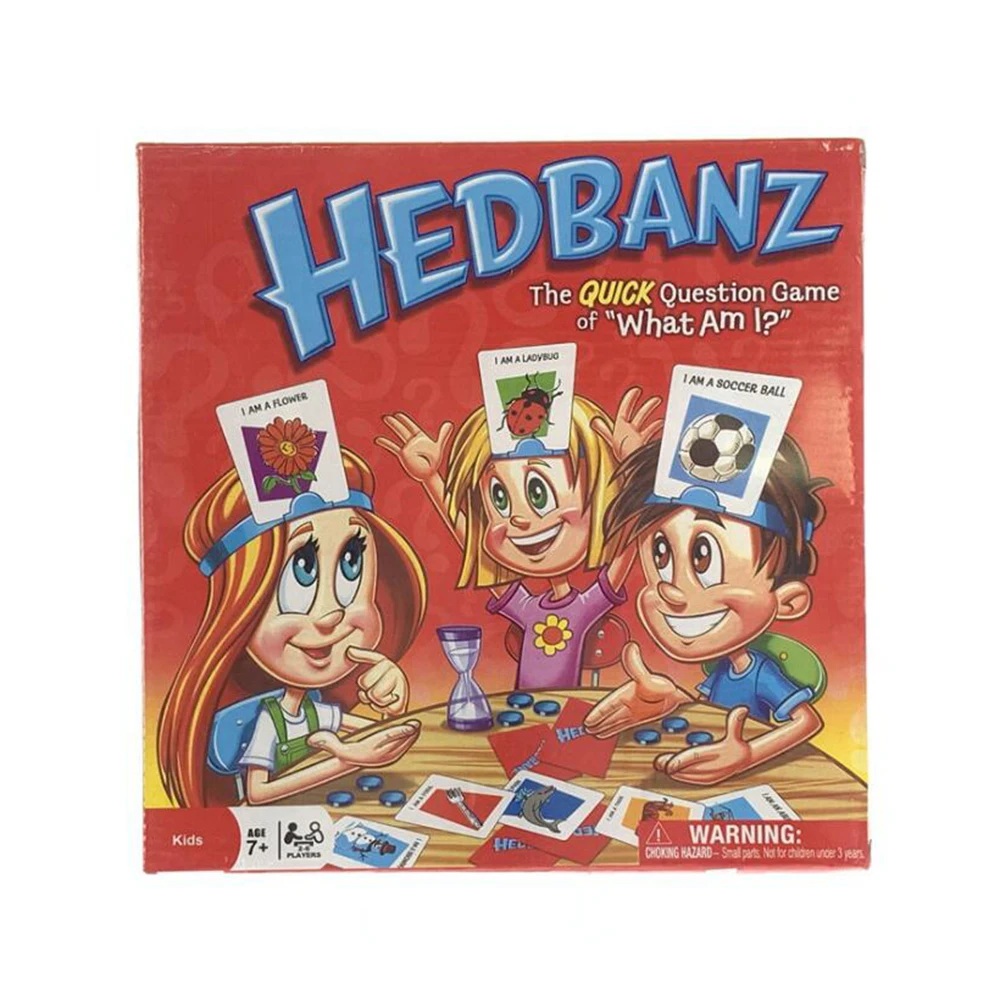 Hedbanz Games Guess Who I Am Quick Question Card Games Parent child